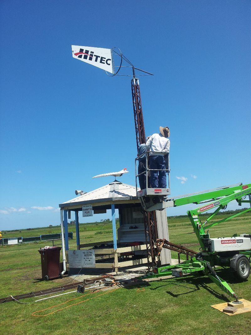 Installing The New Weather Vane