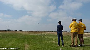 Glenn Orchard landing in Electric Glider event. - VMAA Trophy 2018