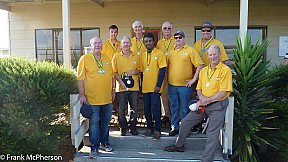 The winning team, Steve Malcman missing from pic. - VMAA Trophy 2018